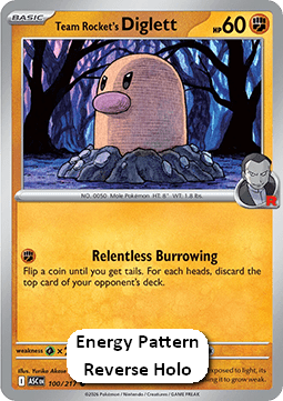 Team Rocket's Diglett