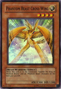 Phantom Beast Cross-Wing - GX Tag Force (PSP) (Super Rare) [GX02-001]