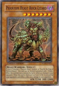 Phantom Beast Rock-Lizard - Force of the Breaker (Super Rare) [FOTB-SE1]