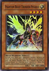 Phantom Beast Thunder-Pegasus - GX Tag Force (PSP) (Super Rare) [GX02-003]