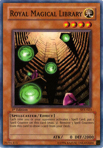 Royal Magical Library - Starter Deck: Yugi Evolution (Common) [SYE-023]