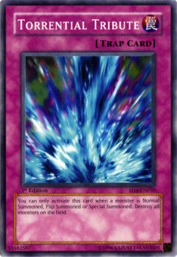 Torrential Tribute - Structure Deck: Fury From The Deep (Common) [SD4-030]