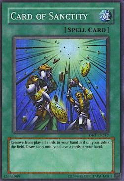 Card of Sanctity - Dark Revelation 3 (Super Rare) [DR3-217]