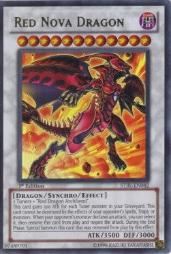 Red Nova Dragon (V.1 - Ultra Rare) - Starstrike Blast (Ultra Rare) [STBL-042]