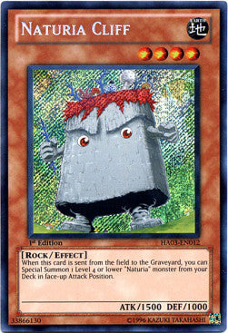 Naturia Cliff - Hidden Arsenal 3 (Secret Rare) [HA03-012]