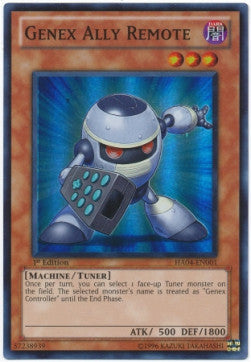 Genex Ally Remote - Hidden Arsenal 4 (Super Rare) [HA04-001]
