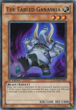 The Fabled Ganashia - Hidden Arsenal 4 (Super Rare) [HA04-009]