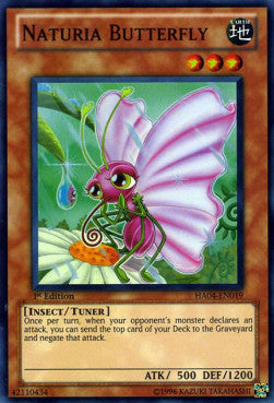 Naturia Butterfly - Hidden Arsenal 4 (Super Rare) [HA04-019]