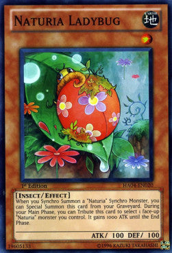 Naturia Ladybug - Hidden Arsenal 4 (Super Rare) [HA04-020]