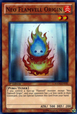 Neo Flamvell Origin - Hidden Arsenal 4 (Super Rare) [HA04-031]