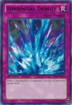 Torrential Tribute (V.1 - Rare) - Battle Pack: Epic Dawn (Rare) [BP01-051]