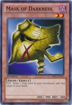 Mask of Darkness (V.1 - Common) - Battle Pack: Epic Dawn (Common) [BP01-172]