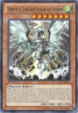 Tempest, Dragon Ruler of Storms - Lord of the Tachyon Galaxy (Rare) [LTGY-041]