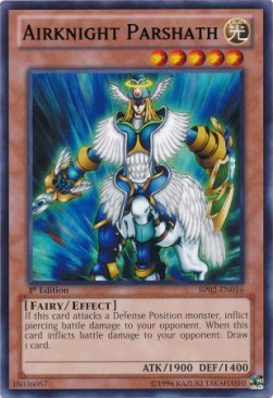 Airknight Parshath (V.2 - Rare) - Battle Pack 2: War of the Giants (Rare) [BP02-016]