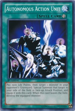 Autonomous Action Unit (V.1 - Common) - Battle Pack 2: War of the Giants (Common) [BP02-140]