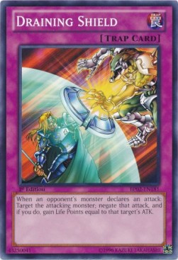 Draining Shield (V.1 - Common) - Battle Pack 2: War of the Giants (Common) [BP02-181]