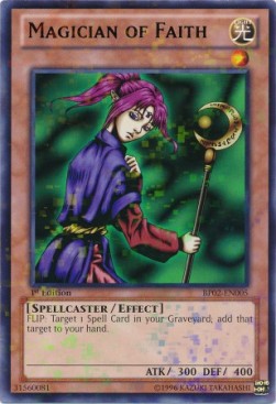 Magician of Faith (V.1 - Mosaic Rare) - Battle Pack 2: War of the Giants (Mosaic Rare) [BP02-005]