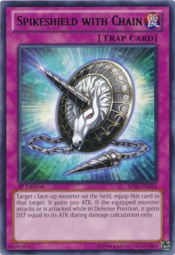 Spikeshield with Chain (V.2 - Rare) - Battle Pack 2: War of the Giants (Rare) [BP02-214]