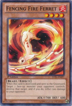 Fencing Fire Ferret - Judgment of the Light (Common) [JOTL-097]
