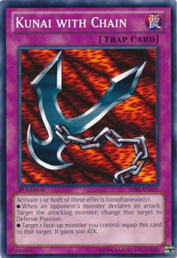 Kunai with Chain - Structure Deck: Saga of Blue-Eyes White Dragon (Common) [SDBE-035]