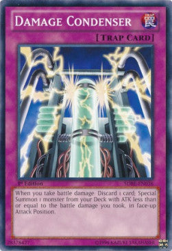 Damage Condenser - Structure Deck: Saga of Blue-Eyes White Dragon (Common) [SDBE-036]