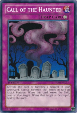 Call of the Haunted - Structure Deck: Saga of Blue-Eyes White Dragon (Common) [SDBE-037]