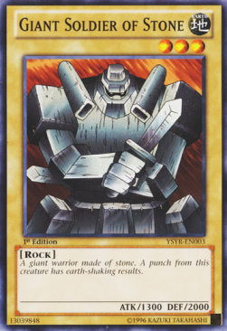 Giant Soldier of Stone - Starter Deck: Yugi Reloaded (Common) [YSYR-003]