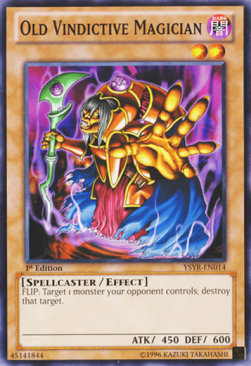 Old Vindictive Magician - Starter Deck: Yugi Reloaded (Common) [YSYR-014]