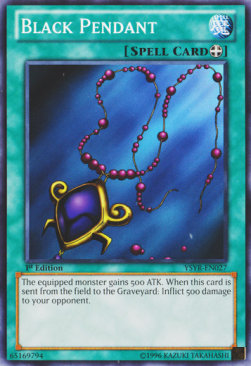 Black Pendant - Starter Deck: Yugi Reloaded (Common) [YSYR-027]