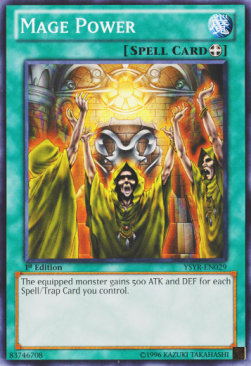 Mage Power - Starter Deck: Yugi Reloaded (Common) [YSYR-029]
