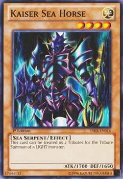 Kaiser Sea Horse - Starter Deck: Kaiba Reloaded (Common) [YSKR-016]