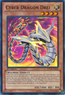 Cyber Dragon Drei - Structure Deck: Cyber Dragon Revolution (Super Rare) [SDCR-002]