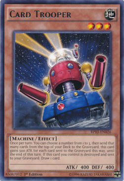 Card Trooper (V.1 - Rare) - Battle Pack 3: Monster League (Rare) [BP03-026]
