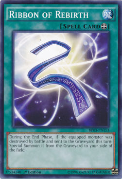 Ribbon of Rebirth (V.1 - Common) - Battle Pack 3: Monster League (Common) [BP03-153]