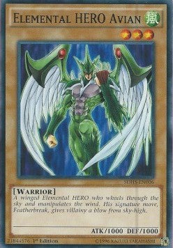 Elemental HERO Avian - Structure Deck: HERO Strike (Common) [SDHS-006]