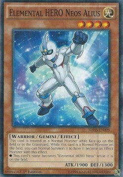Elemental HERO Neos Alius - Structure Deck: HERO Strike (Common) [SDHS-008]