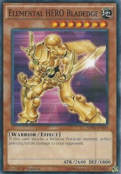 Elemental HERO Bladedge - Structure Deck: HERO Strike (Common) [SDHS-009]
