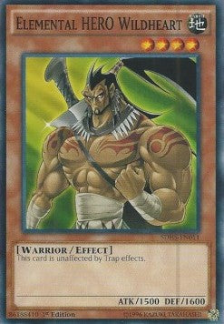 Elemental HERO Wildheart - Structure Deck: HERO Strike (Common) [SDHS-011]