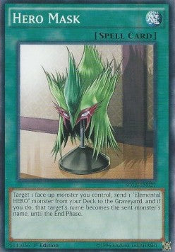 Hero Mask - Structure Deck: HERO Strike (Common) [SDHS-027]