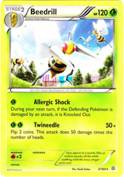 Beedrill - Primal Clash (Rare) [PRC-3]