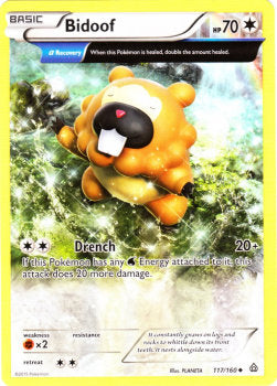 Bidoof - Primal Clash (Uncommon) [PRC-117]