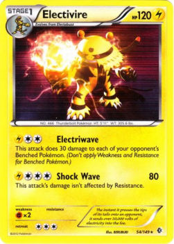 Electivire - Boundaries Crossed (Holo Rare) [BCR-54]