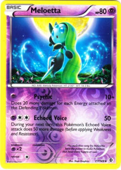 Meloetta - Boundaries Crossed (Holo Rare) [BCR-77]