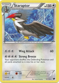 Staraptor - Plasma Freeze (Rare) [PLF-97]