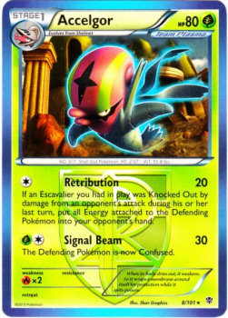 Accelgor - Plasma Blast (Rare) [PLB-8]