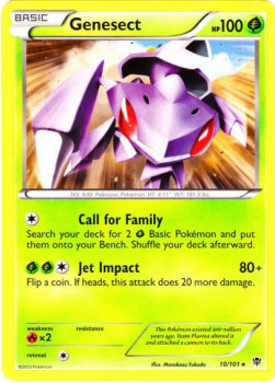 Genesect - Plasma Blast (Rare) [PLB-10]