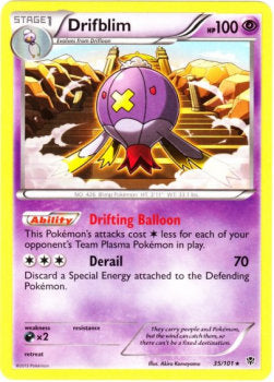 Drifblim - Plasma Blast (Rare) [PLB-35]