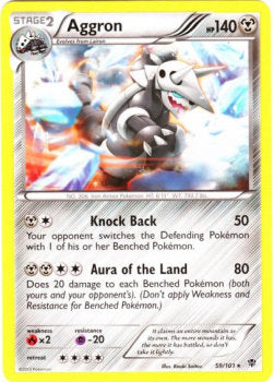 Aggron - Plasma Blast (Rare) [PLB-59]