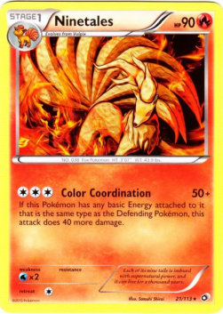 Ninetales - Legendary Treasures (Rare) [LTR-21]