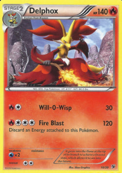 Delphox - XY Kalos Starter Set (Common) [KSS-10]